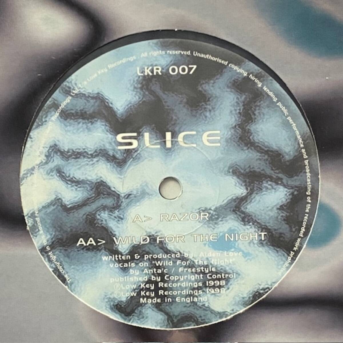 ★Slice - Razor / Wild For The Night(★盤面ほぼ良品!) ドラムンベース拍卖