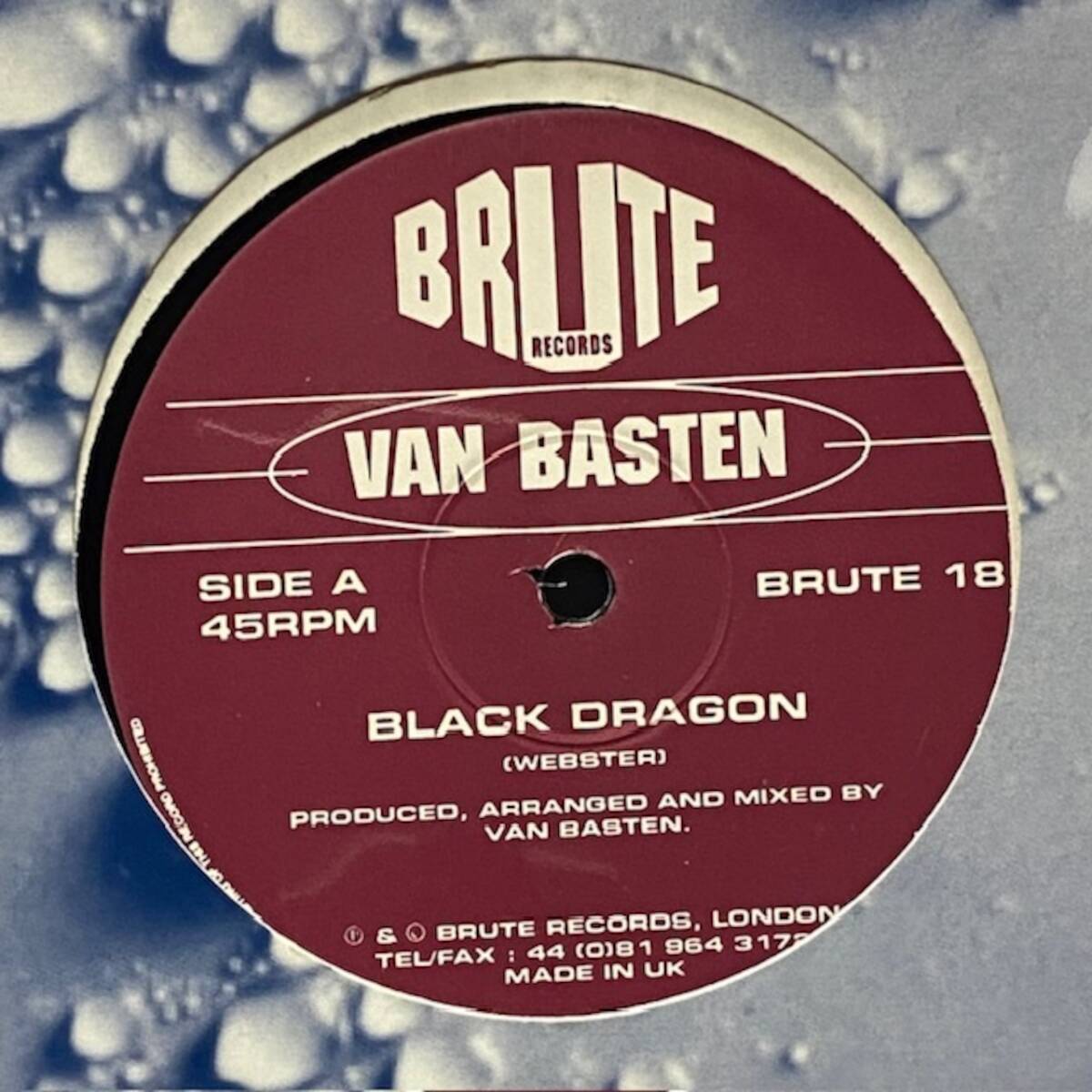 ★Van Basten - Black Dragon / 666 In Paris(★盤面ほぼ良品!)拍卖