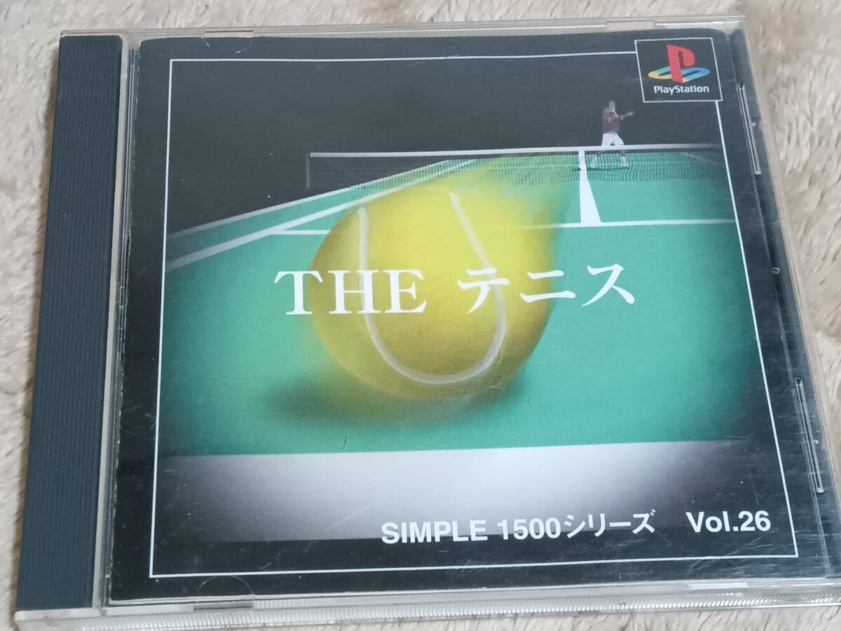 プレステ1 THEテニス SIMPLE1500シリーズ ソフト 中古拍卖