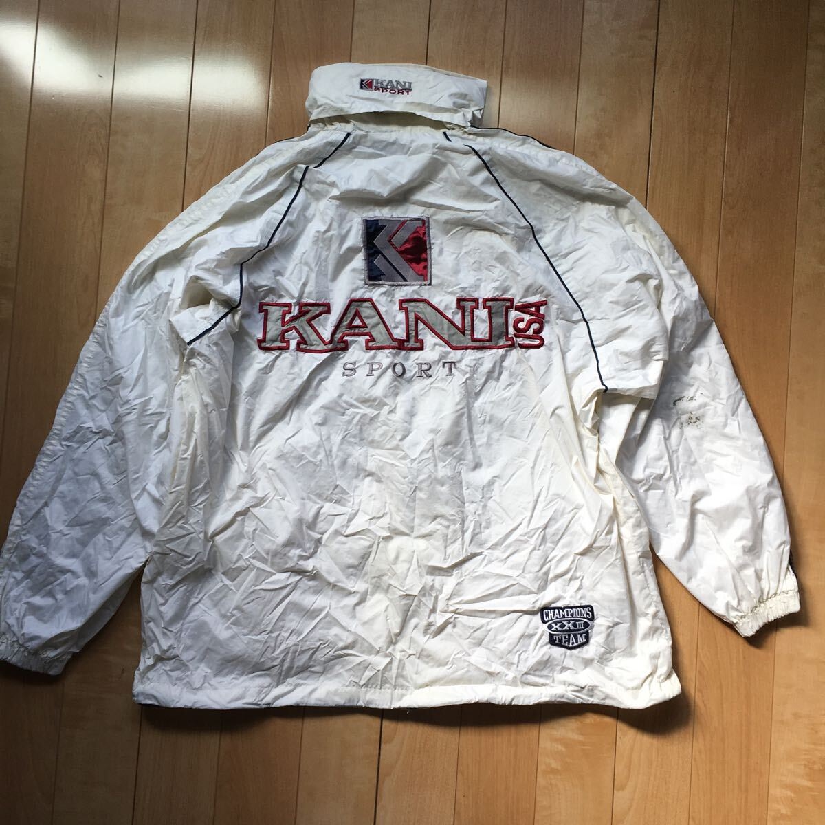 カールカナイスポーツ コーチジャケット 527-1-402 ベージュ拍卖