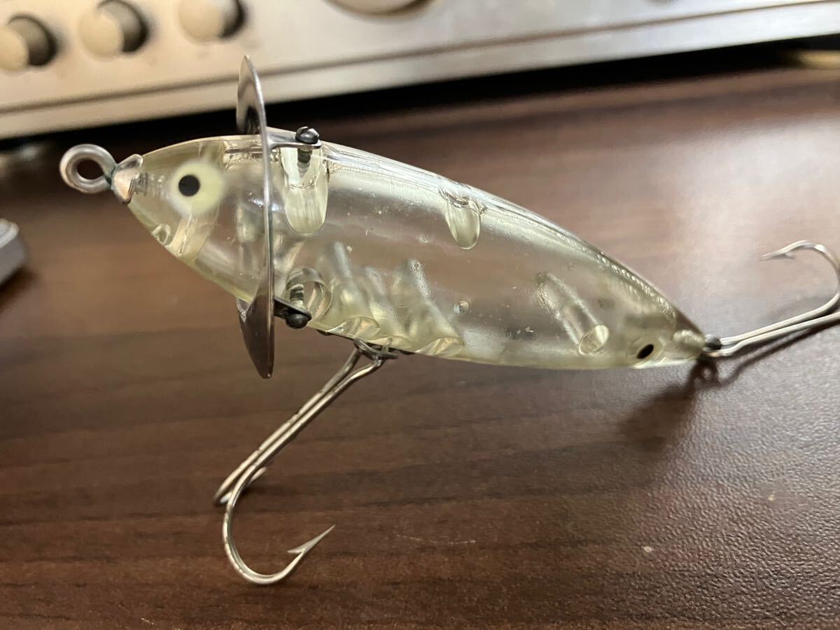 ヘドン heddon レア! オールド 210 サーフェース クリア 検索 old HEDDON 210 surface サーフェイス C 縦割れ 吹目 クリアー拍卖
