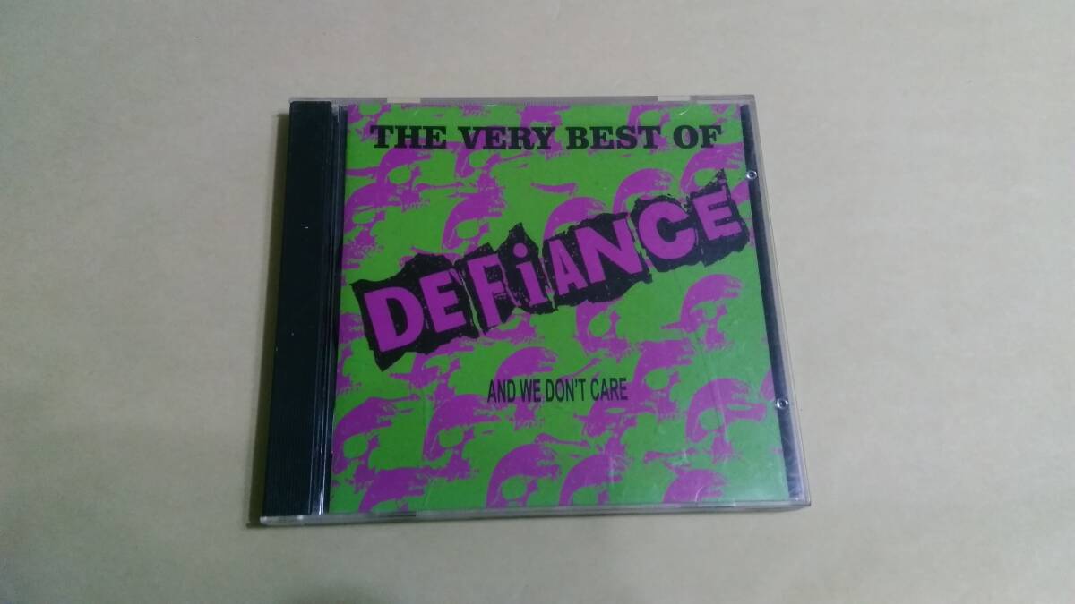 Defiance ‐ The Very Best Of Defiance And WeDon't Care☆Poison Idea Deathcharge Hellshock Detestation Burning Leather Masskontroll拍卖