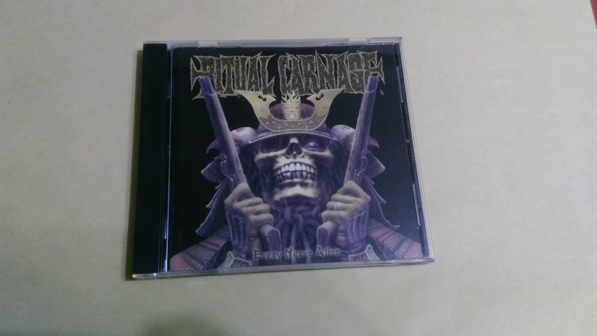 送料込 Ritual Carnage ‐ Every Nerve Alive☆Diarrhea Grim Force Tyrant Scrap Tambourine拍卖
