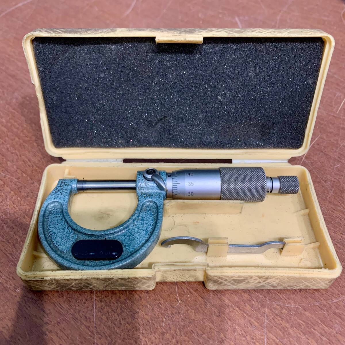 α3 ミツトヨ 外側マイクロメーター 測定範0~25mm M110-25 31216T06拍卖