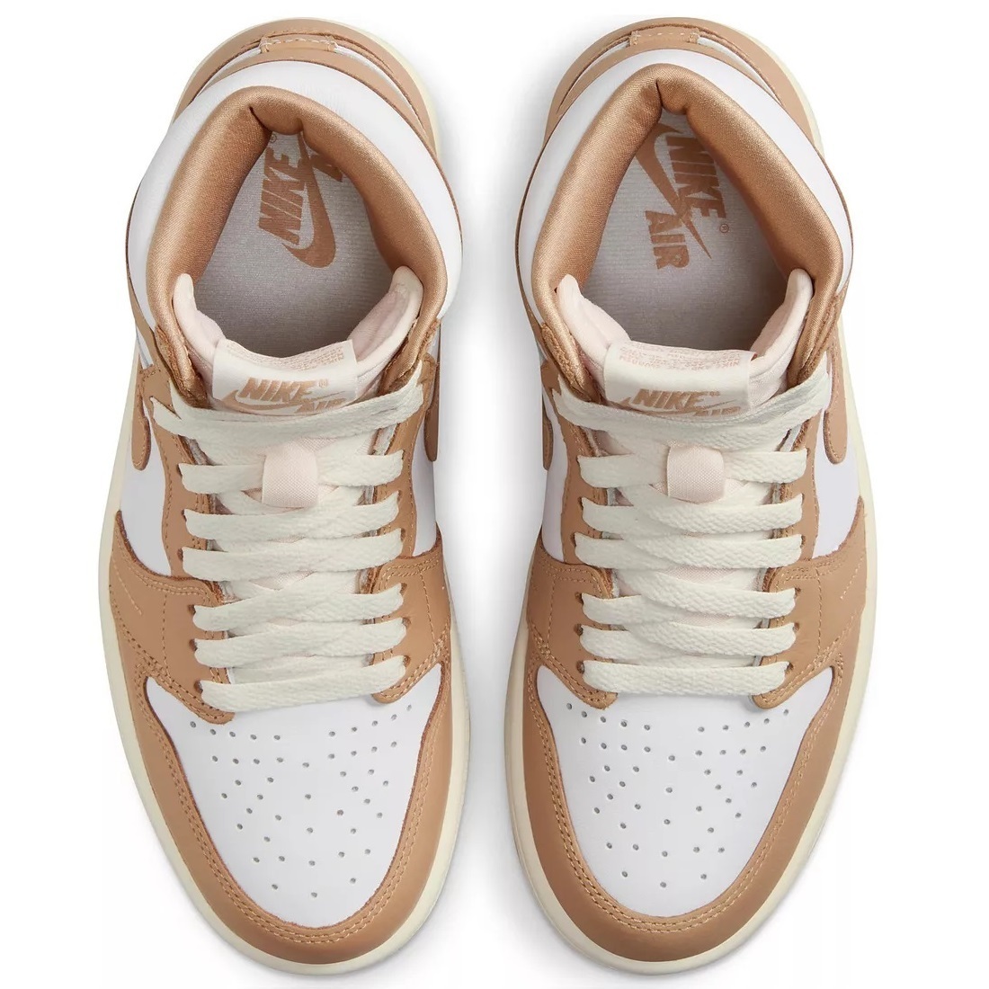 ■ナイキ ウィメンズ エア ジョーダン 1 ハイ OG プラリネ/ホワイト/セイル 新品 28.5cm US11.5 NIKE WMNS AIR JORDAN 1 HI OG FN6622-201 拍卖