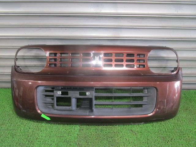ラパン DBA-HE22S フロントバンパー 71711-85K00-799 71711-85K ZEL マルーンブラウンパール /42133拍卖