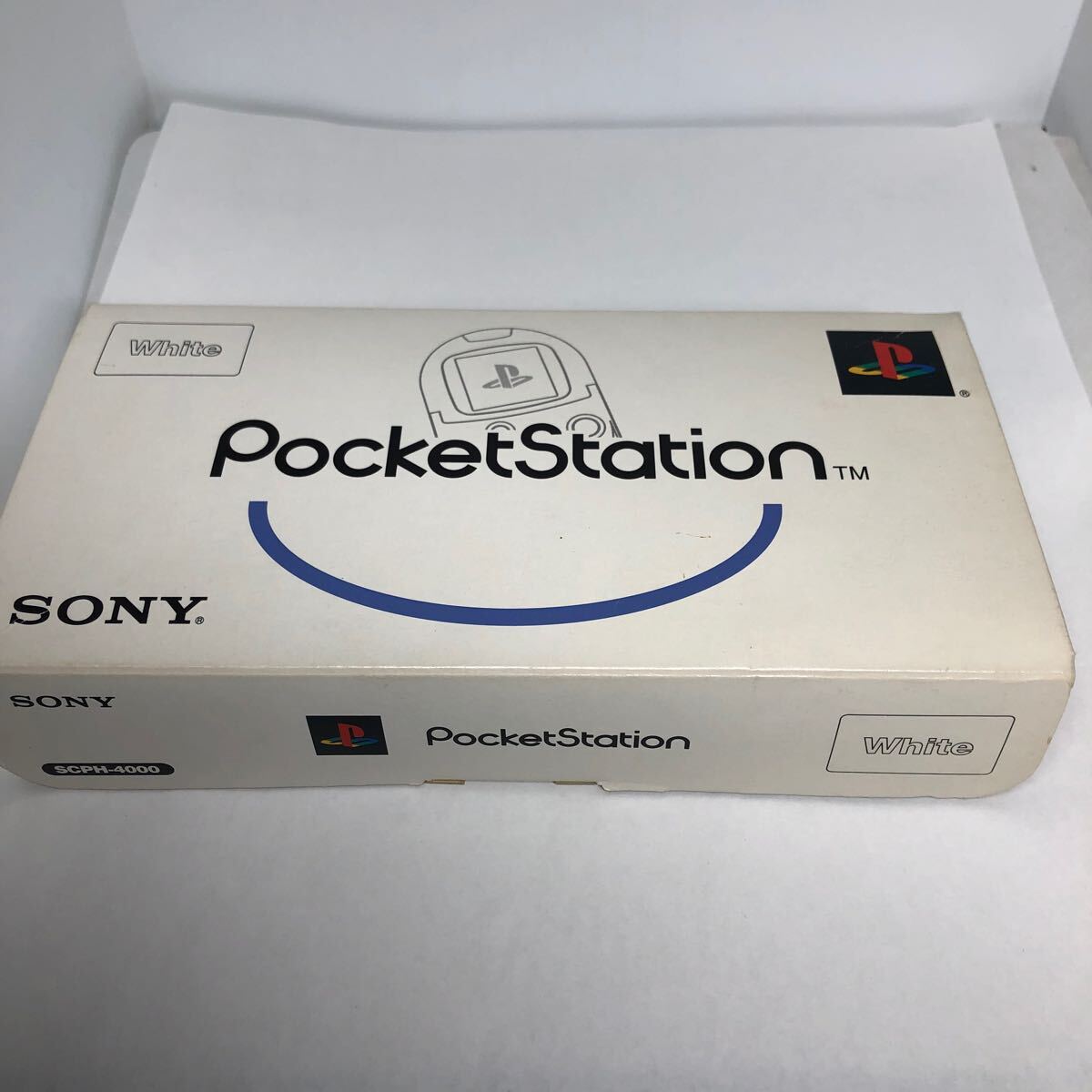 未使用 ポケットステーション ホワイト SCPH-4000 PocketStation SONY SCPH-4000拍卖