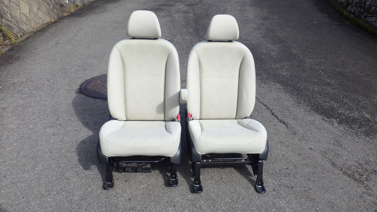 ホンダ DBA-GB3 純正 フロント シート 左右 運転席 助手席 布 管K1225-1拍卖