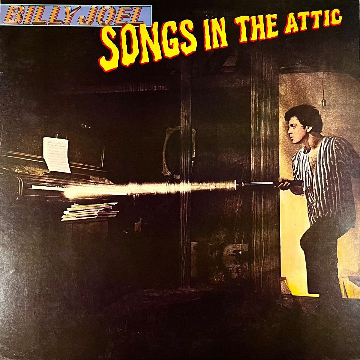 m1207 LPレコード【 SONGS IN THE ATTIC / BILLY JOEL 】ソングズ・イン・ジ・アティック / ビリー・ジョエル コンサート録音盤拍卖