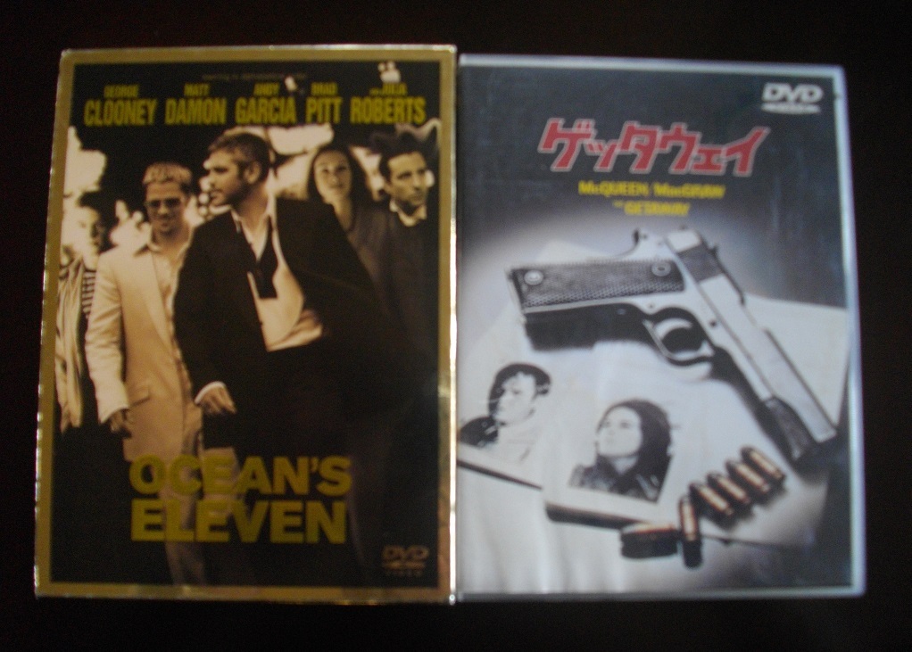 「オーシャンズ11」「ゲッタウェイ」中古   DVD 2本組     送料無料 1582拍卖