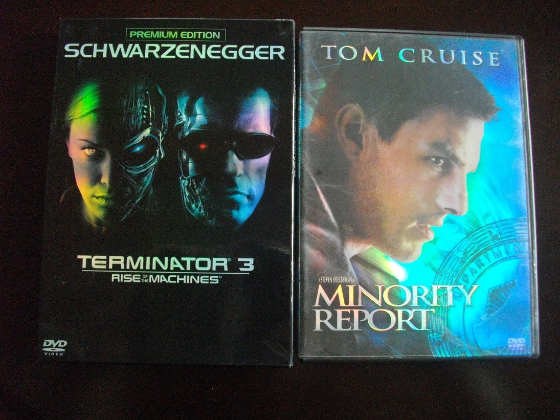 「ターミネーター3」「マイノリティリポート」中古   2枚組 DVD 2本組     送料無料 1566拍卖