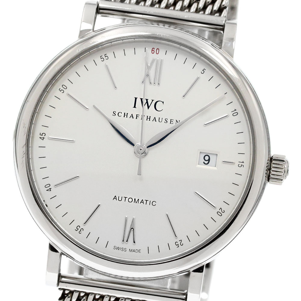 IWC IWC SCHAFFHAUSEN IW356505 ポートフィノ デイト 自動巻き メンズ _861386【ev15】拍卖