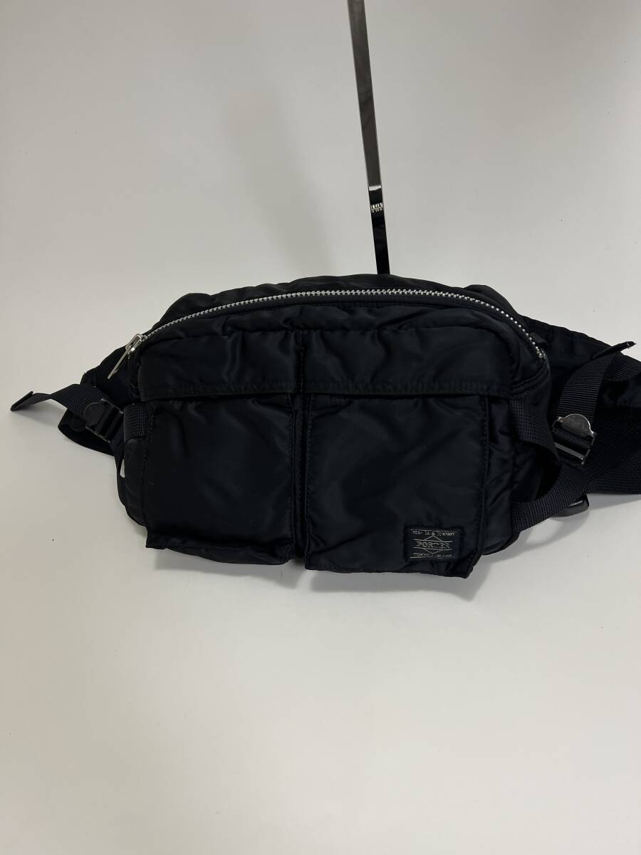 【正規品★本物】ポーター タンカー ボディバッグ PORTER TANKER ウエスト バッグ 622-08302 ブラック 黒 送料無料拍卖