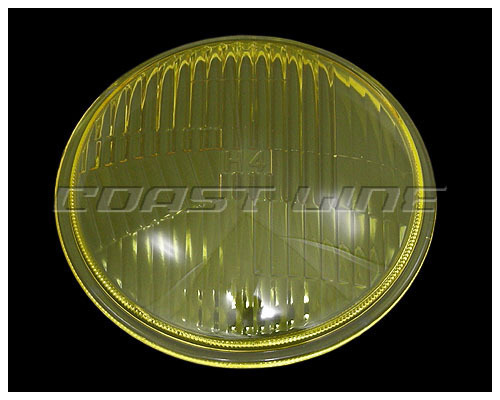 N002324ヘッドライトレンズ5-3/4インチ/イエロー拍卖