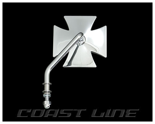 N006279 ショートステムクロスミラー クローム 左拍卖