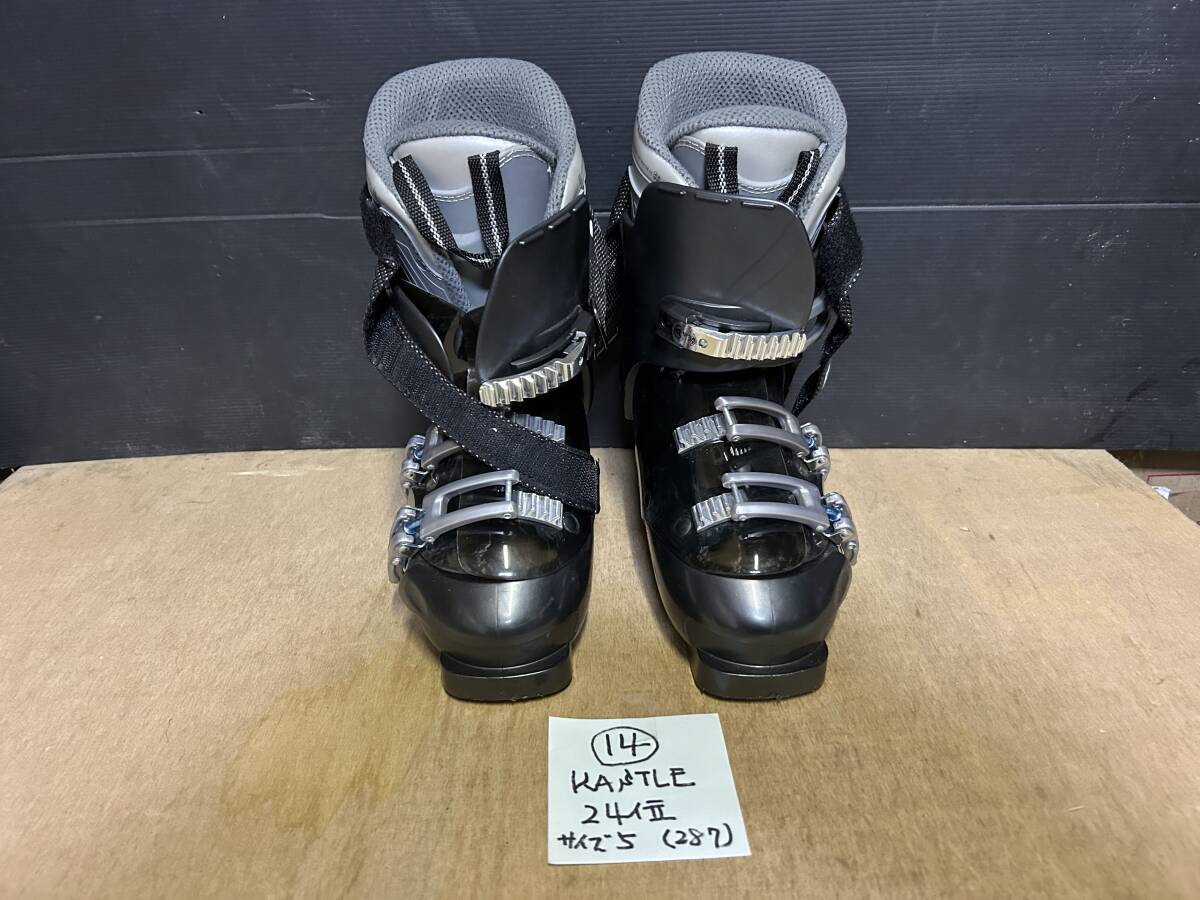 【14】★USED★ スキーブーツ KASTLE  24cm位 ソール長 287㎜ 拍卖