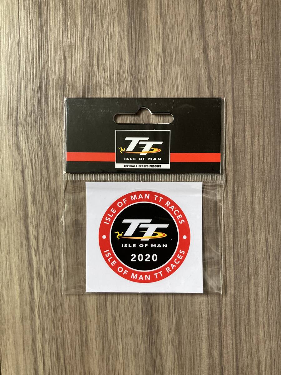送料無料 Isle Of Man TT 2020 Sticker マン島TTレース カッティング ステッカー 50mm拍卖