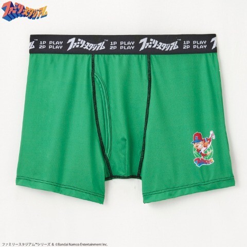 即決 ファミリースタジアム ボクサーブリーフ【L】新品タグ付き ファミスタ ファミコン パンツ拍卖