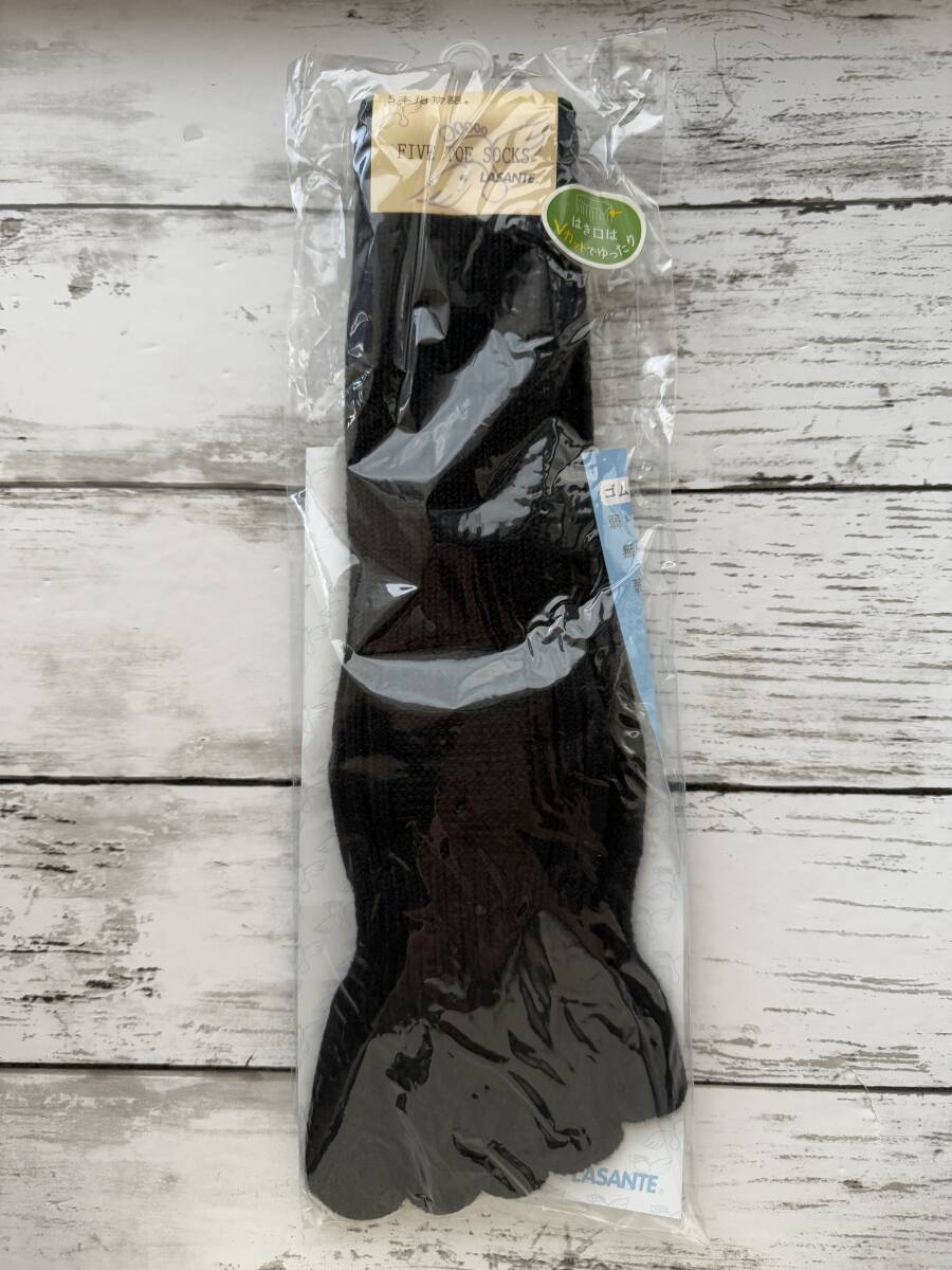 未使用★5本指物語 5本指ソックス専門 はき口 ゆったり ゴルフ ウォーキング サポート ソックス ラサンテ拍卖