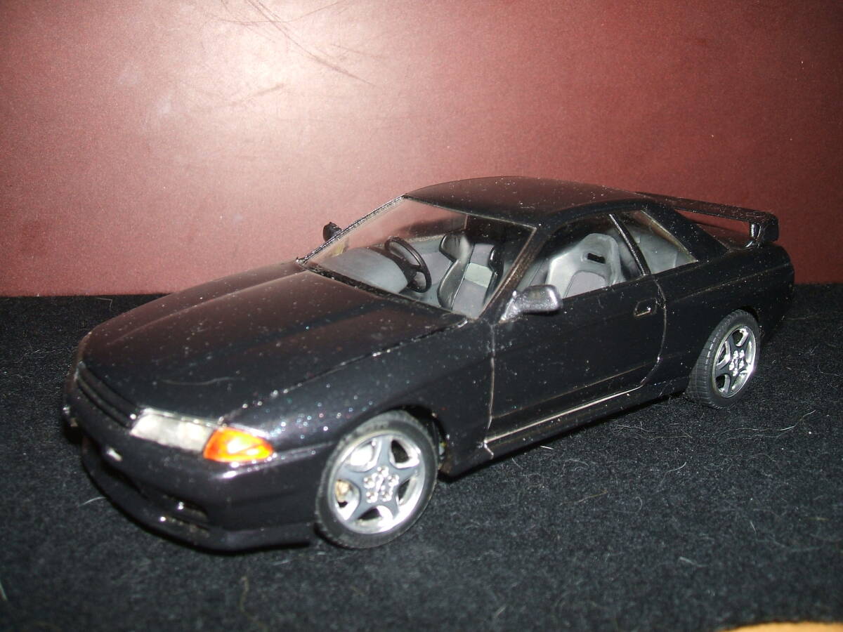 TAMIYA タミヤ模型1/24 日産 スカイライン 2ドア 2600 GT-R(BNR32)完成品エンジンコード等配線済NISSAN SKYLINE 2DOOR GT-R ニッサン スカG拍卖