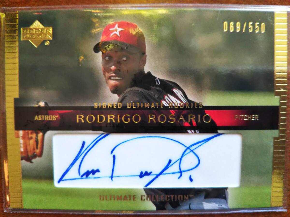 UPPERDECK ULTIMATE COLLECTION 直筆サイン RODRIGO ROSARIO ロドリゴ・ロザリオ 新品未使用 暗室保管 拍卖