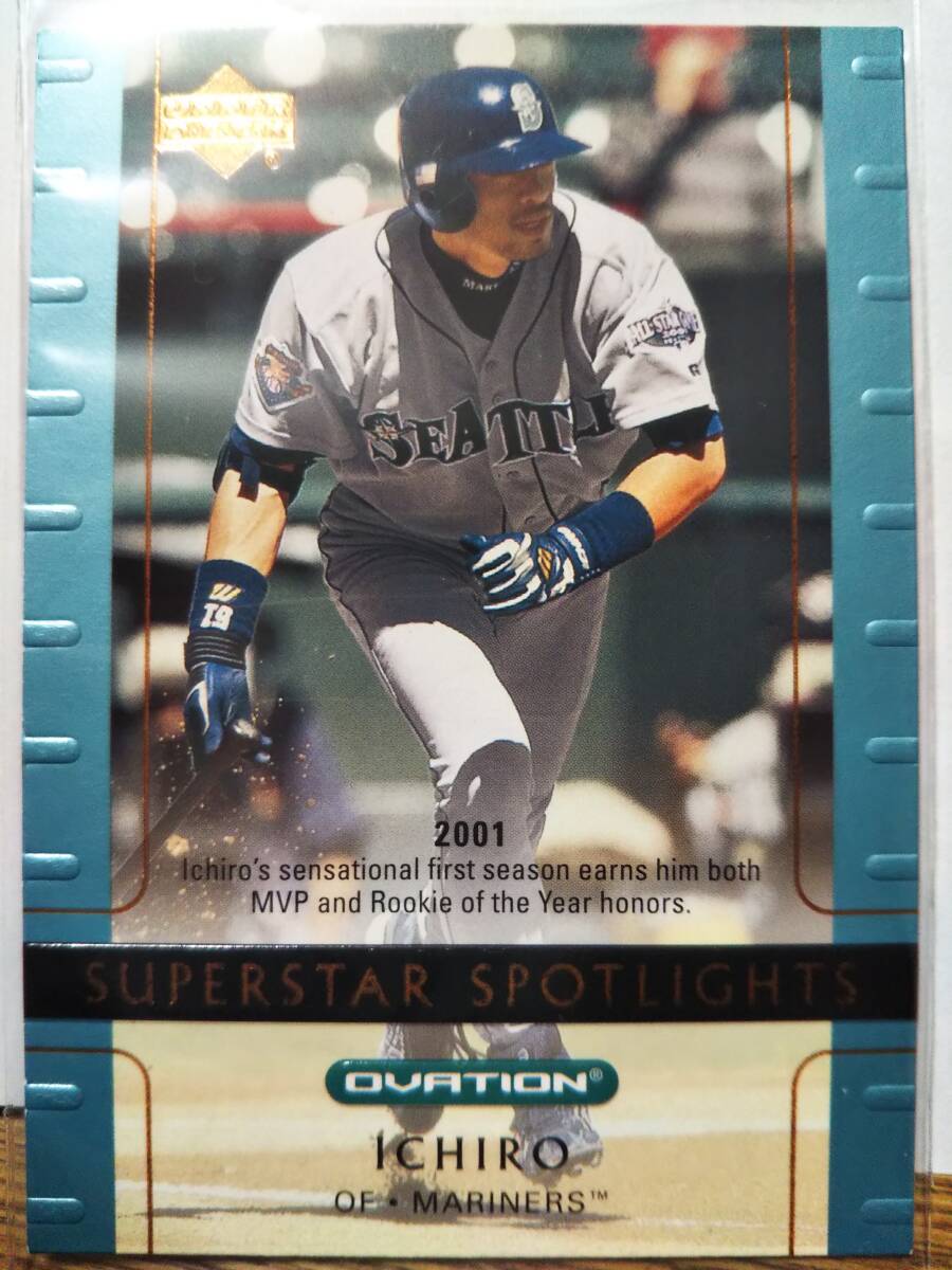 UPPERDECK ULTIMATE COLLECTION イチロー シングルカード 新品未使用 暗室保管 3拍卖