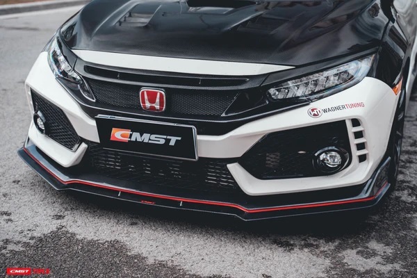 【正規品】CMST Tuning ホンダ シビック フロントリップ / Honda CIVIC Front Lip Splitter for Honda FK8 Civic Type-R 2017-2021拍卖