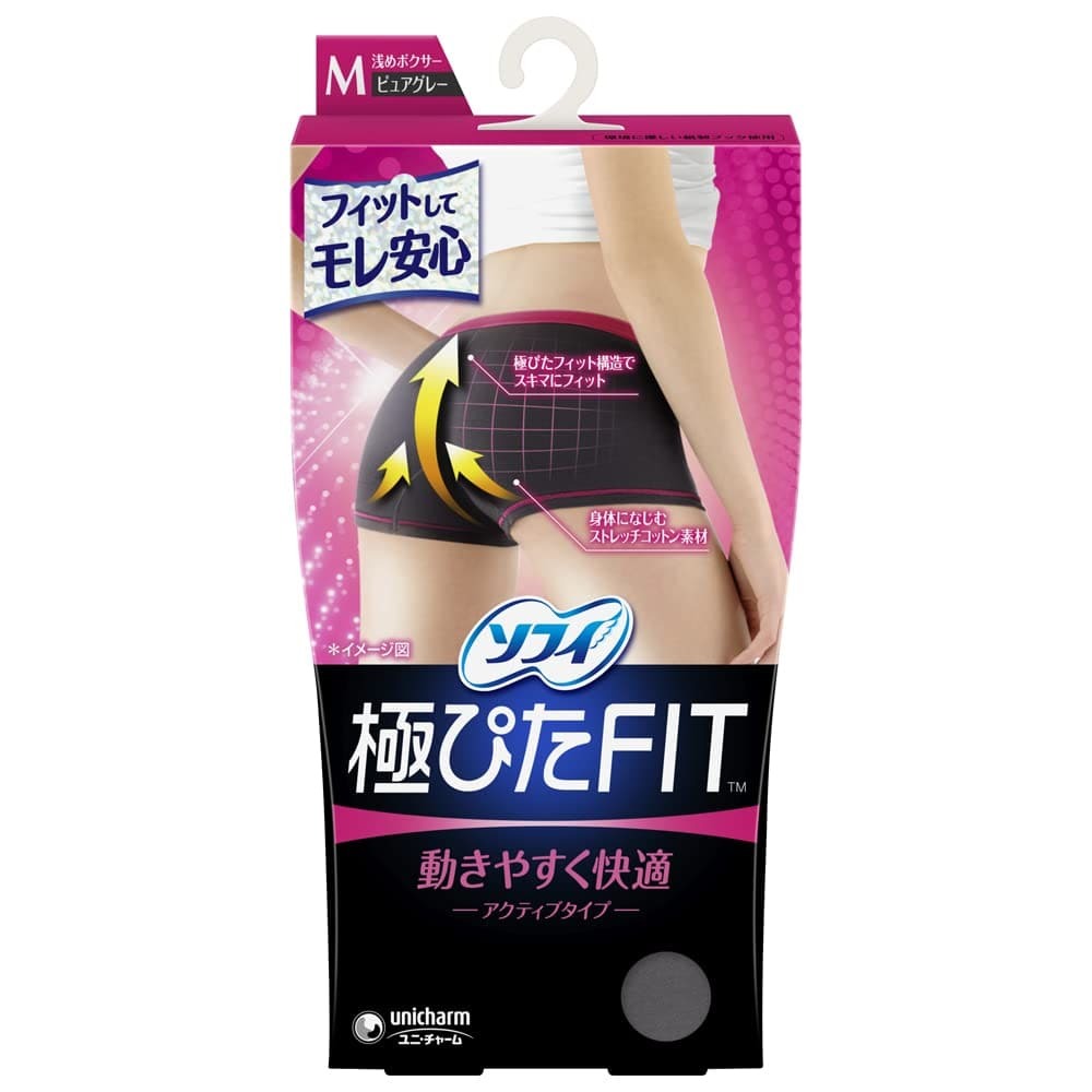 ソフィ極ぴたFIT Mピュアグレー 容量1個 ユニ・チャーム(ユニチャーム) 生理用品拍卖