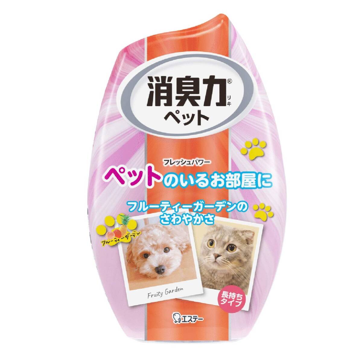 玄関・リビング用消臭力 ペット用フルーティーガーデン 容量400ML エステー 芳香剤・部屋用拍卖