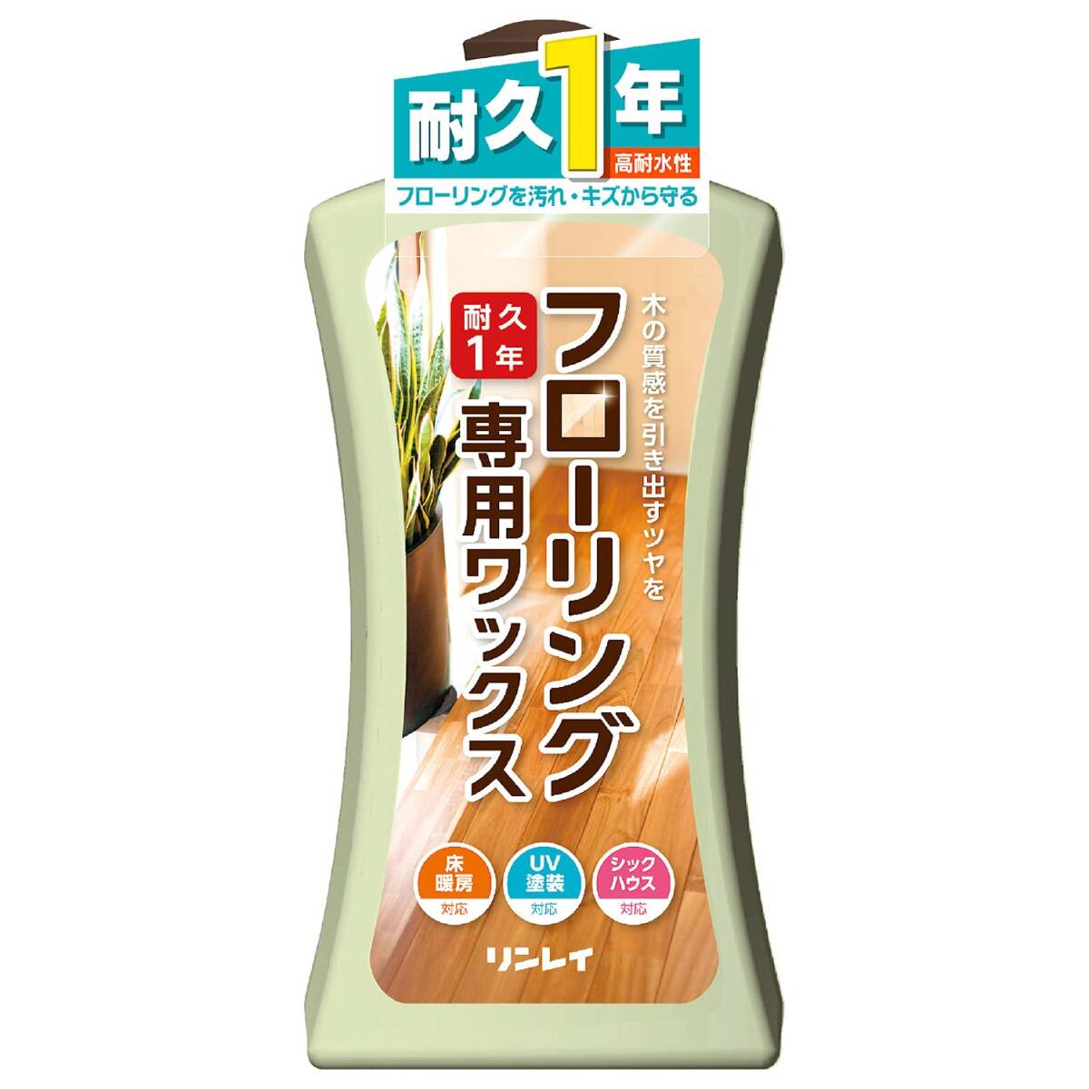 フローリング専用ワックス 1L 容量1L リンレイ 床用洗剤拍卖