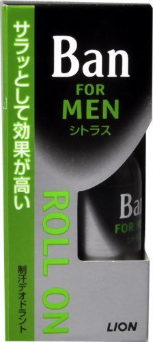 バン男性用ロールオン シトラス30ml 容量30ML ライオン 制汗剤・デオドラント拍卖