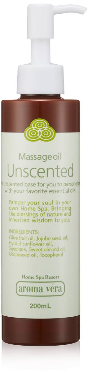 アロマベラマッサージオイル アンセンテッド 200ml 容量200ML 日本香堂 ボディクリーム・ローション拍卖
