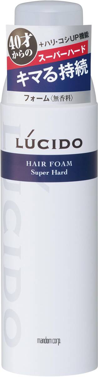 ルシード ヘアフォーム スーパーハード 容量185G マンダム スタイリング拍卖