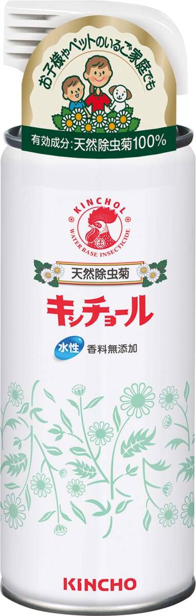 天然除虫菊水性キンチョール 300mL 容量300ML 大日本除虫菊(金鳥) 殺虫剤・ハエ・蚊拍卖