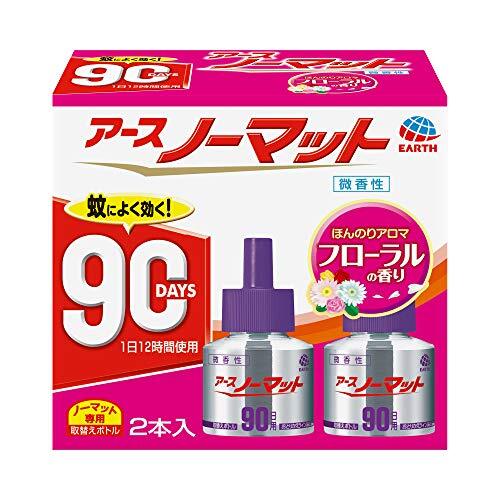 アースノーマット 取替えボトル90日用 微香性2本入 容量45ML×2 アース製薬 殺虫剤・ハエ・蚊拍卖