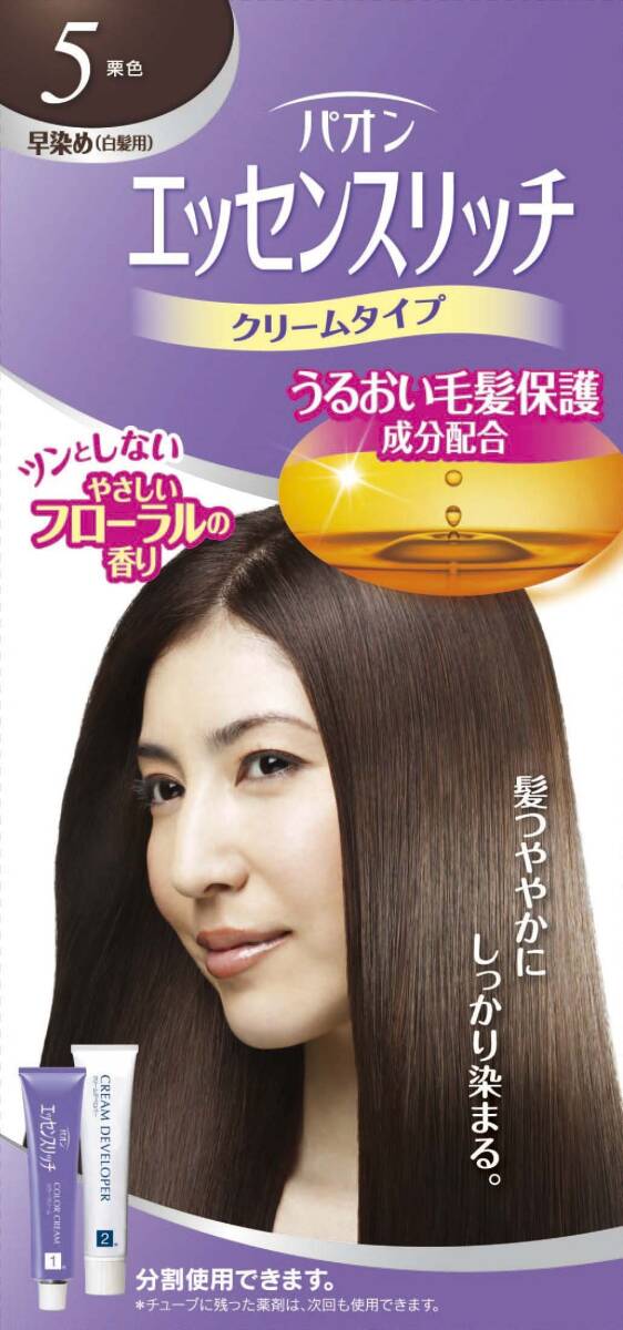 パオン エッセンスリッチ クリームタイプ 5 容量1個 シュワルツコフヘンケル ヘアカラー・白髪用拍卖
