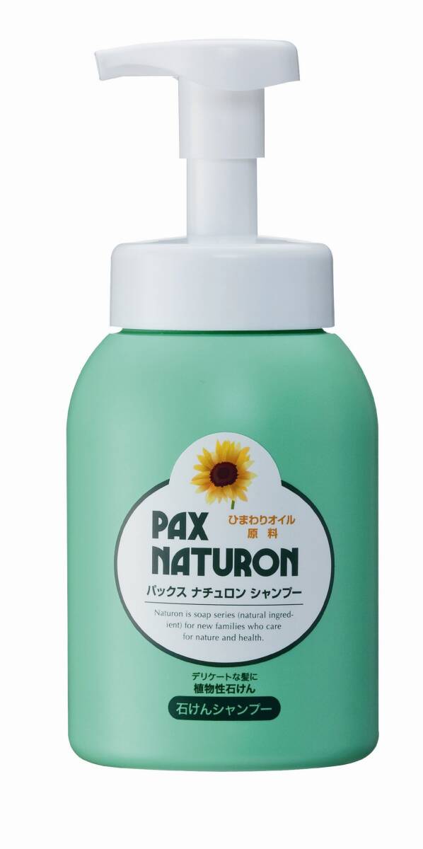 パックスナチュロン泡状ポンプ式シャンプー500ML 容量500ML 太陽油脂 シャンプー拍卖