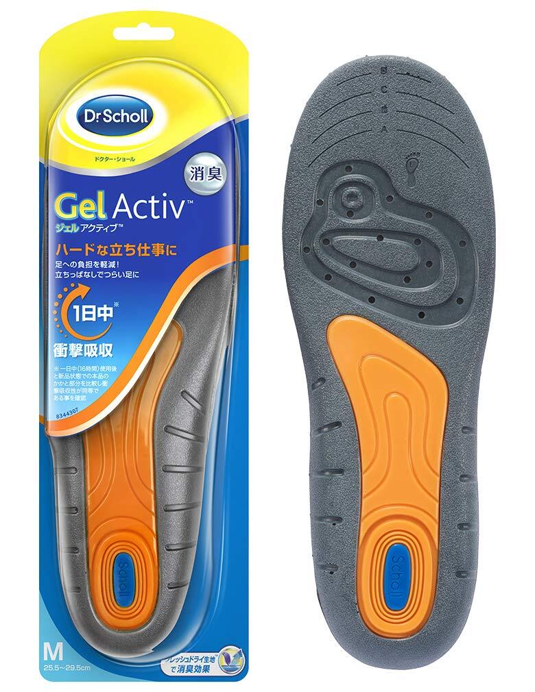 ドクターショール ジェルアクティブ ワーク M 容量1個 ショールズウェルネスカンパニー シューケア拍卖