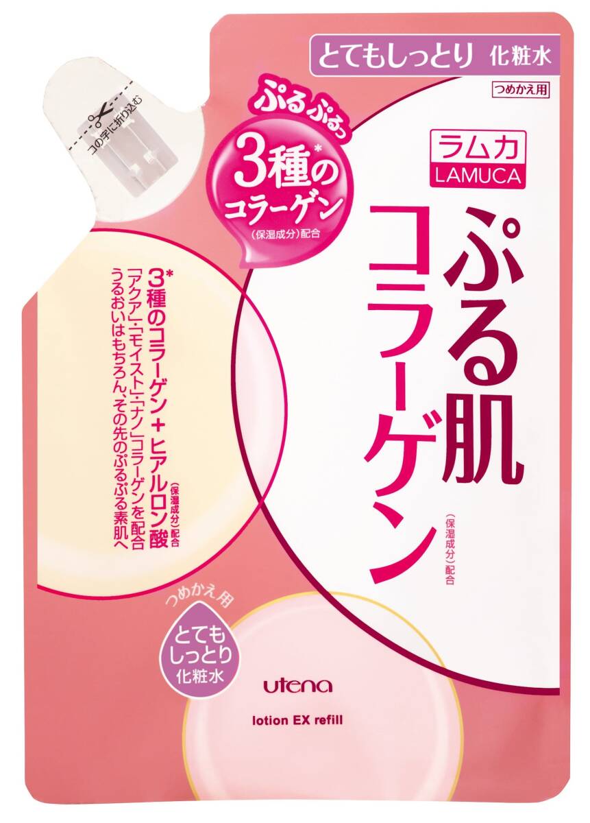 ラムカ ぷる肌化粧水 とてもしっとり つめかえ用 容量180ML ウテナ 化粧水・ローション拍卖