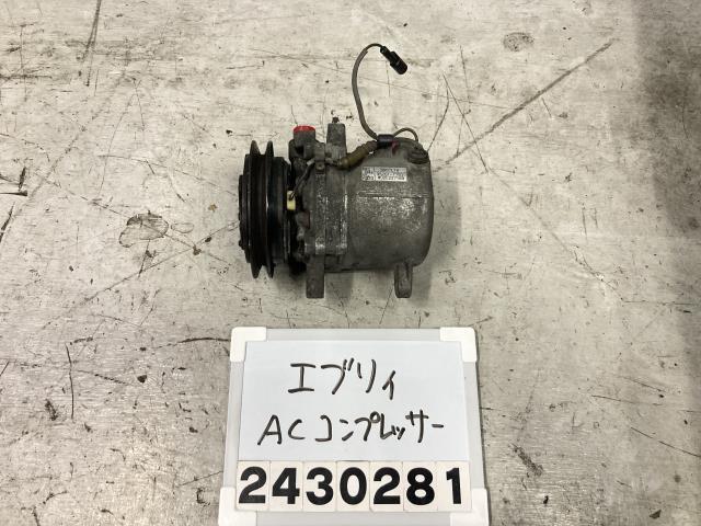 エブリィ DA62W エアコンコンプレッサー 62 後期 DG62W スクラム ジョイポップ 4WD Z2S 95201-77G01 C-4 014284拍卖