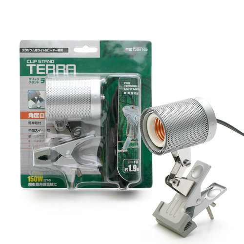 クリップスタンド テラ カミハタ(神畑) 爬虫類 両生類 ライトスタンド ソケット トカゲ ヘビ カエル レオパ拍卖