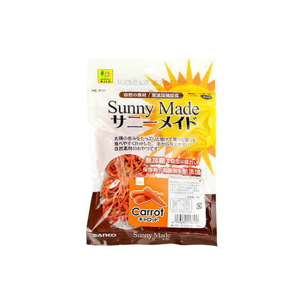 【メール便可/同梱不可】サニーメイド キャロット 20g SANKO(三晃/サンコー)拍卖