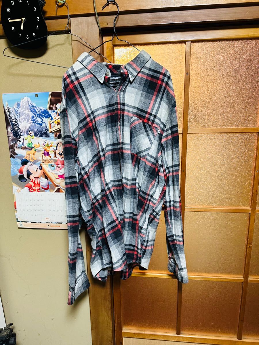 未使用品 Timberland ティンバーランド チェックネルシャツ XXL拍卖