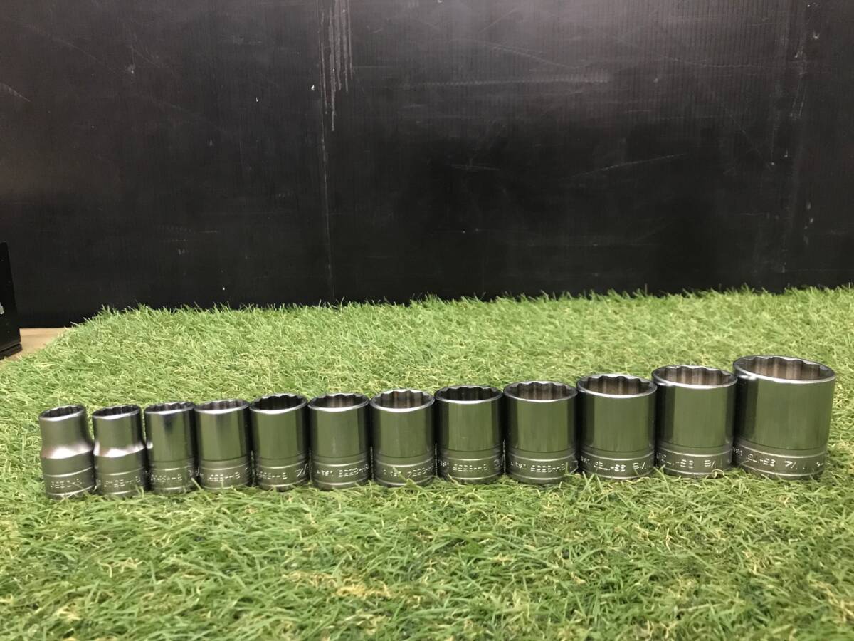 【中古品】【0906】CAT 1/2sqソケットセット IT92ZVEH67Y0拍卖