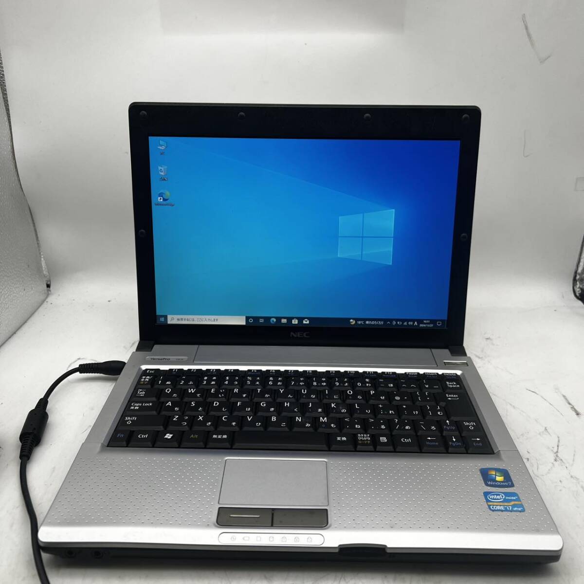 office2019/Win10/NEC/VK17HB-D/第2世代 Core i7-2637M/メモリ 2GB/HDD 320GB/12.1インチ/C3拍卖