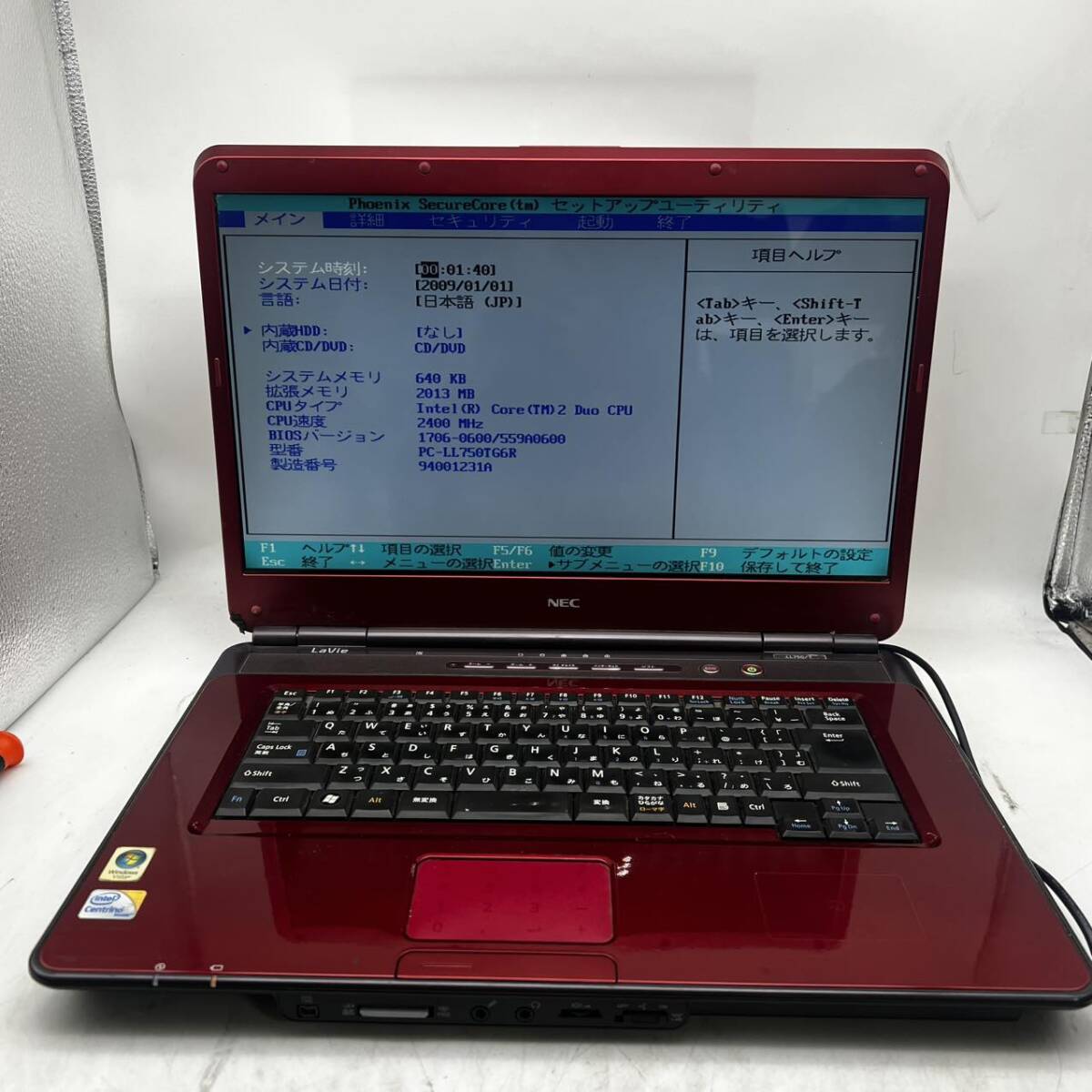 富士通/LL750/Core 2Duo/15.6インチ/A1拍卖