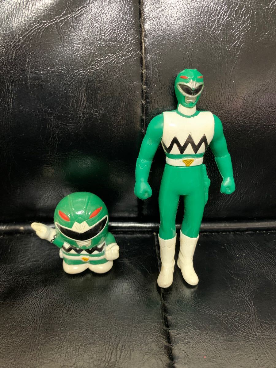 恐竜戦隊ジュウレンジャー ドラゴンレンジャー 指人形 ソフビ フィギュア拍卖