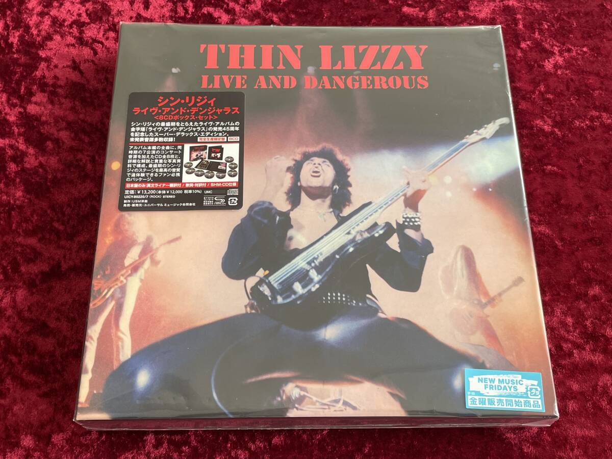 ★美品★シン・リジィ★8SHM-CD/完全生産限定★ライヴ・アンド・デンジャラス 8CDボックス・セット★日本盤/THIN LIZZY/LIVE AND DANGEROUS拍卖
