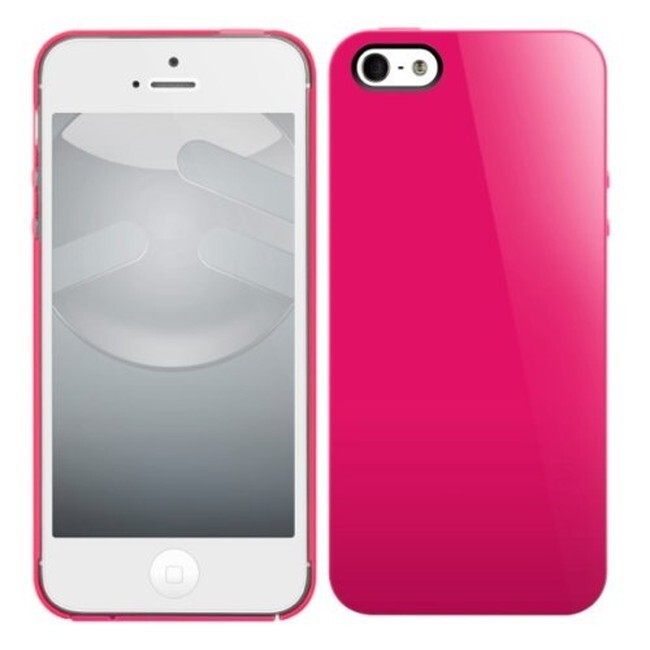 SwitchEasy NUDE フューシャピンク iPhoneSE(第一世代) 5 5s (4インチ) SW-NUI5-P 保護フィルム(正面2枚・背面1枚) クリーニングクロス拍卖