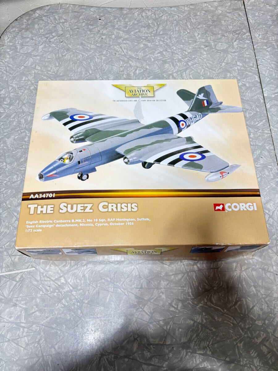 Corgi Aviation Archive AA34701 EE Canberra B Mk2 10 Sqn Suez Crisis 拍卖